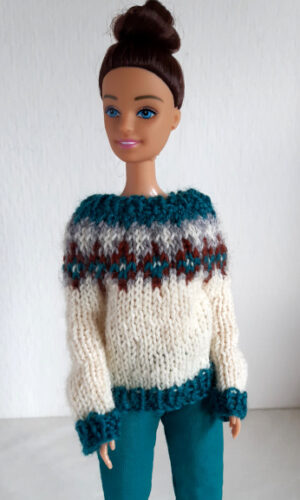 Noorse trui voor modepop