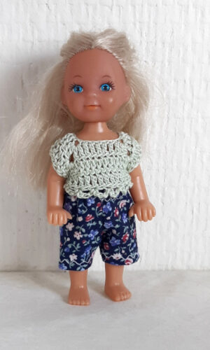 Broekje en topje voor Evi-poppetjes