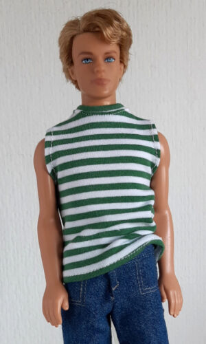 Streephemd voor barbiepoppen van 30 cm